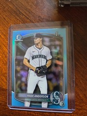 2025 Bowman Draft – Chrome Kade Anderson #BDC-3 Sky Blue Refractor (RC)