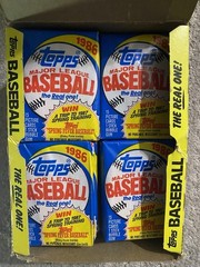 20 Lot 1981-1986 Baseball Card Packs. TOPPS, DONRUSS, Fleer. These Are Valuable
