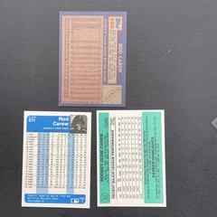 Rod Carew – Lot of 3 – 1984 Topps, Donruss & Fleer – California Angels