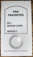 2011 Manny Pacquiao #BC1 Fan Favorites MINI Bonus Card FILIPINO PACMAN