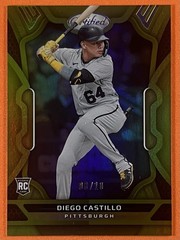 Diego Castillo 2022 Panini Chronicles Certified Gold (RC) /10 – Pirates #37