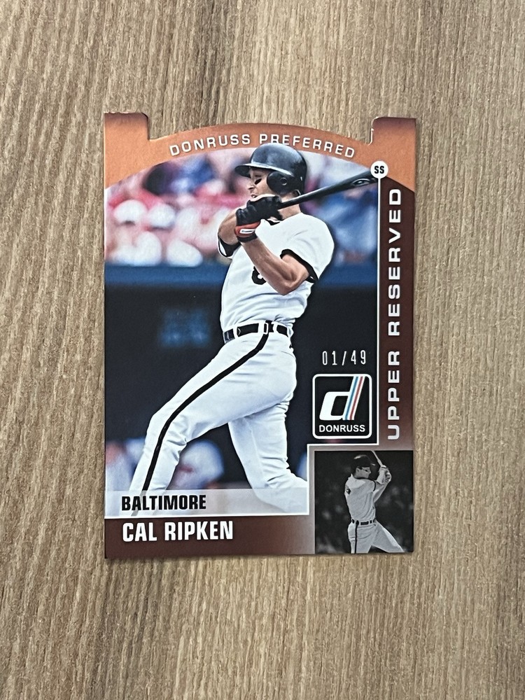 Cal Ripken Jr 2015 Donruss Preferred Cut to the Chase Bronze #1 /49