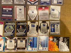 Jaxson Dart RC Rookie Card Lot x31 2025 Topps Panini Inserts Parallels Giants🔥
