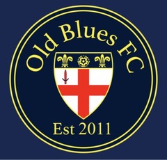 Old Blues FC Non-League football pin badge