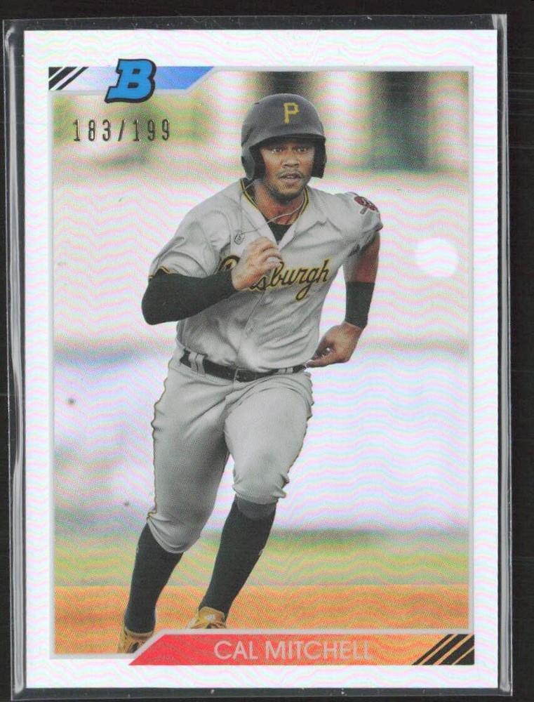 2020 Bowman Heritage #92CP-SWG Cal Mitchell Chrome Prospects Refractor #/199 (U)