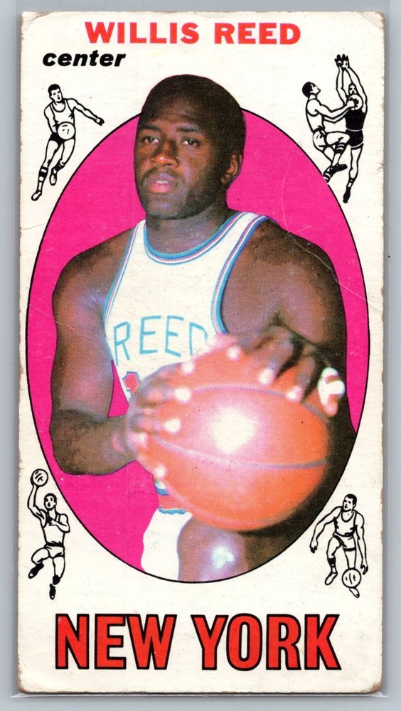 1969-70 Topps – Willis Reed #60 (RC) – HOF PR (Creases)