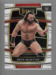 DREW MCINTYRE 2022 PANINI SELECT WWE WHITE PRIZMS CARD #37 /99