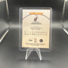2025-26 Topps Finest – Common Kasparas Jakucionis #20 (RC)