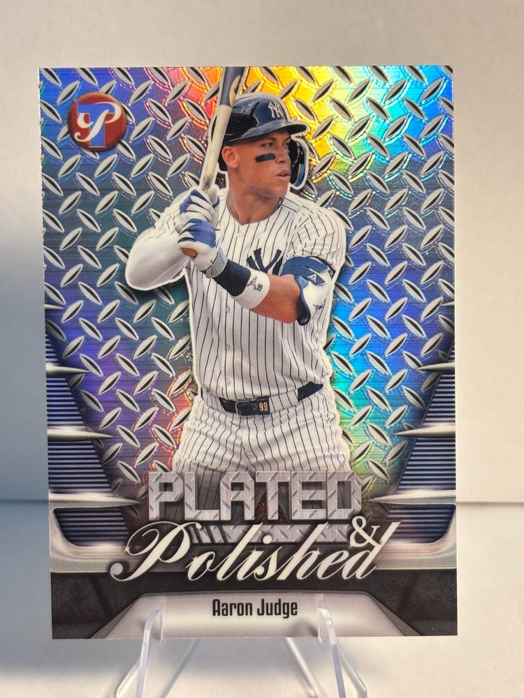 2026 Topps Pristine Plated & Polished Aaron Judge #PP-1 – Yankees