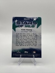 2026 Topps Series 2 Cole Young RC Titans of the Game & Stars of MLB Mariners SEA