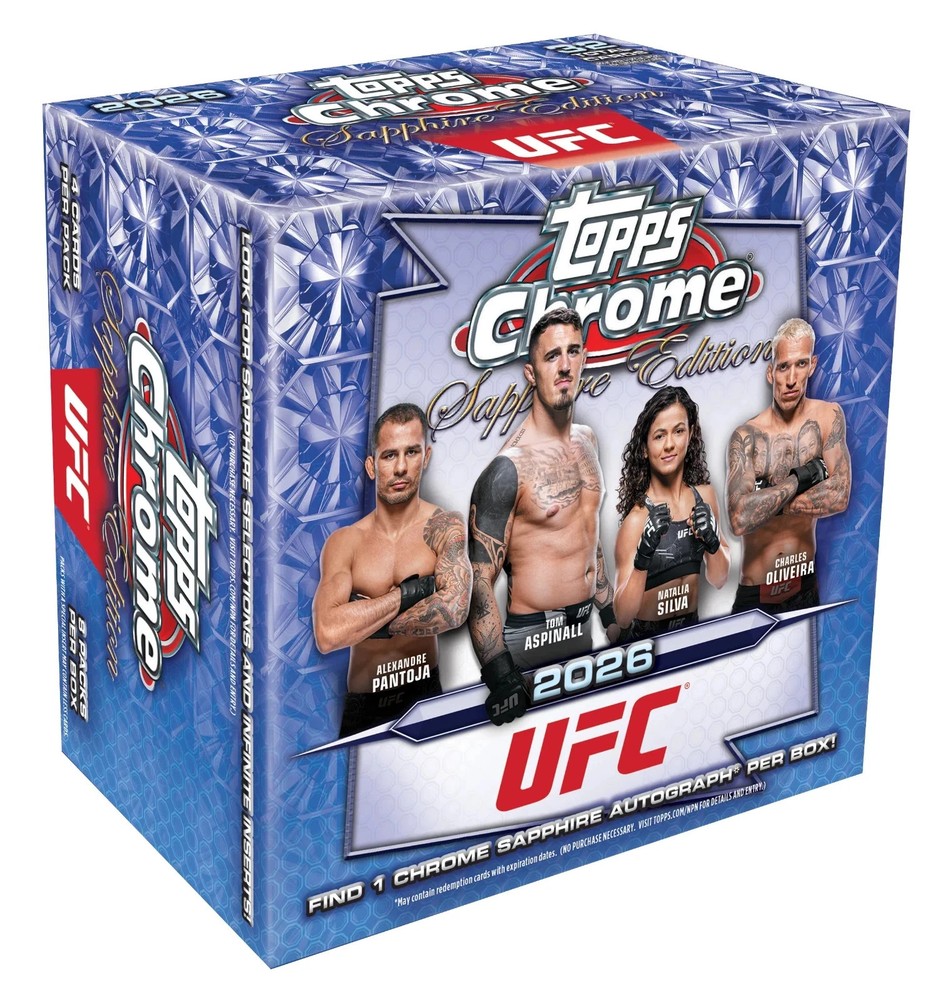 2026 Topps UFC Sapphire Hobby Box