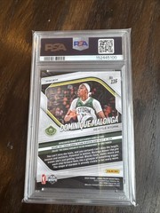 2025 Panini Prizm WNBA Red Pandora Prizm /199 Dominique Malonga #116 RC PSA 10