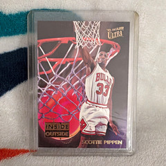 Fleer Ultra 1993-94 Scottie Pippen Chicago Bulls Inside Outside Insert #7/10