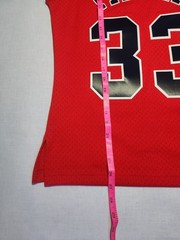 Chicago Bulls Scottie Pippen #33 1997 Hardwood Classics Red Jersey Size Mens XS