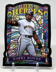 1998 Topps Gallery Gallery of Heroes Barry Bonds #GH3 Jumbo Oversized Card