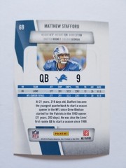 2010 Prestige Matthew Stafford #69 Detroit Lions