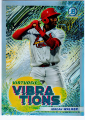 2022 Bowman – Virtuosic Vibrations Jordan Walker #VV-13 (RC)