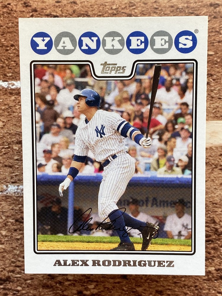 Alex Rodriguez 2008 Topps #1 New York Yankees