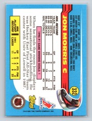 1991-92 Topps #332 Jon Morris