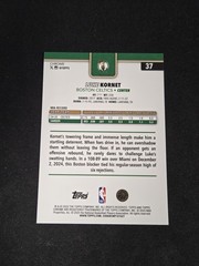 2025-26 Topps Chrome Basketball LUKE KORNET #37 X-fractor
