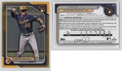 2024 Bowman Draft Gold 9/50 Cooper Pratt #BD-84 0jh7