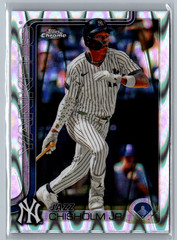 2025 Topps Chrome – Jazz Chisholm #283 RayWave Refractor