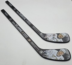 *NEW* Paul Kariya & Teemu Selanne NHL HOF Commemorative Souvenir Mini Sticks