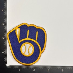 Milwaukee Brewers Iron /Sew On Embroidered Patch
