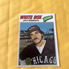 1977 Topps Jim Essian Chicago White Sox 529 Ex Free Shipping