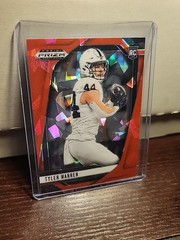 2025 Panini Prizm Draft Picks – Tyler Warren #107 Red Ice Prizm (RC)
