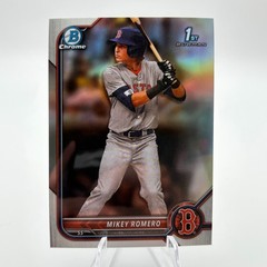 2022 Bowman Draft #BDC-42 Mikey Romero Chrome Refractor QTY