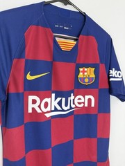 Barcelona Suarez #9 2019/20 Small Home Shirt Excellent Condition AJ5532-456