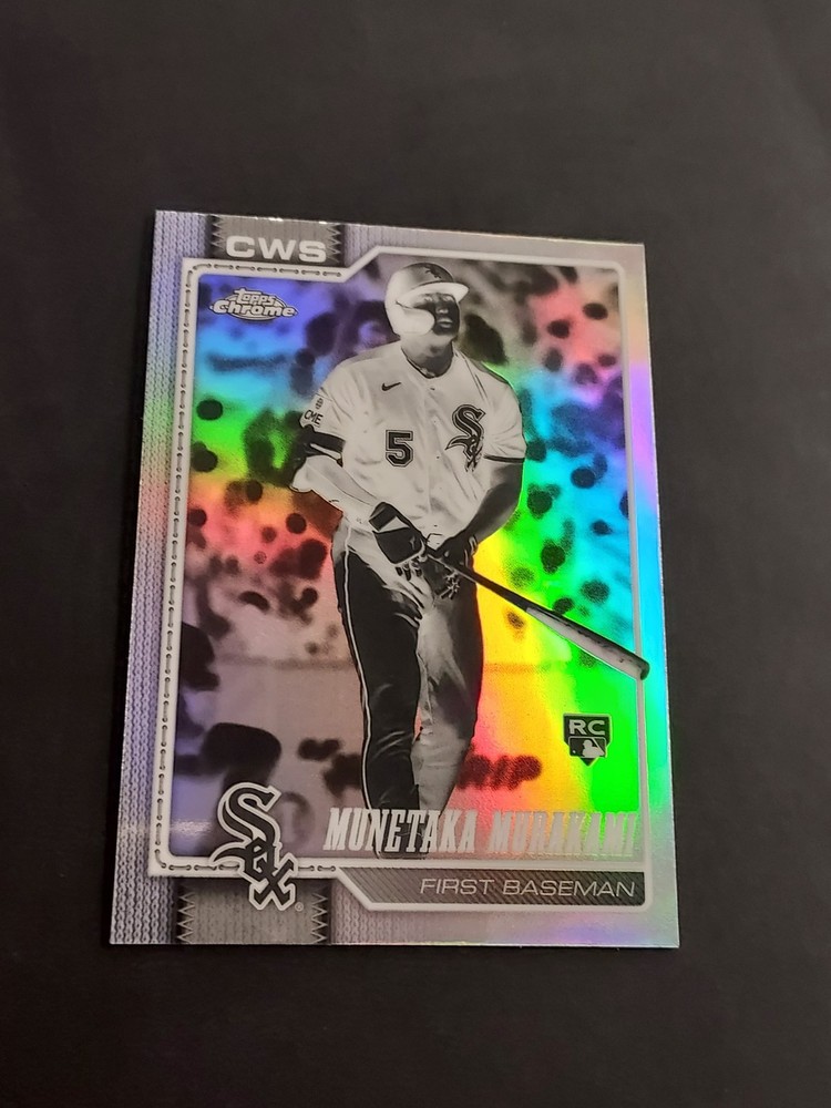 2026 Topps Chrome Munetaka Murakami SP #274 Negative Refractor Rookie White Sox