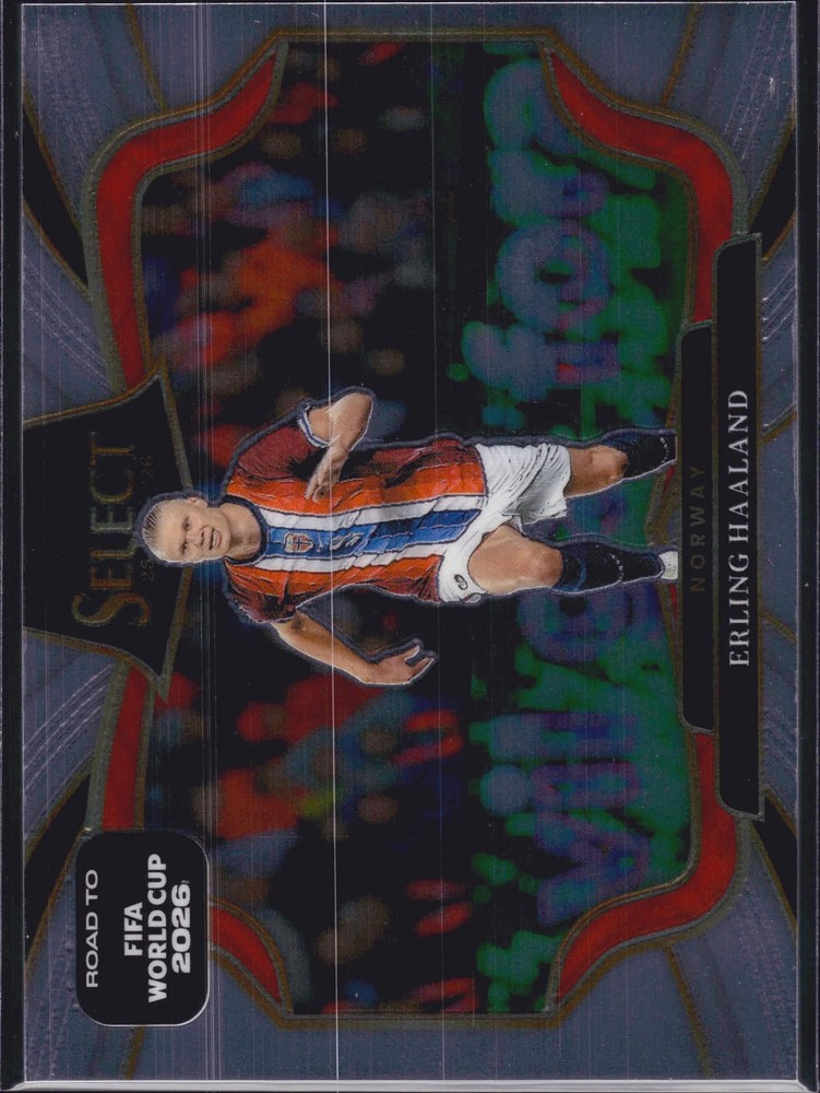2026 Panini Select Road to FIFA World Cup 2026 Erling Haaland #218 Field Level