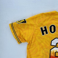 Hanshin Tigers Jersey Mens Large Yellow Japan NPB Baseball Osaka Hojoh 2 Mizuno
