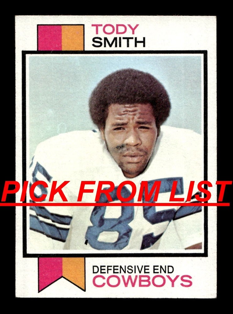 1973 Topps Football 265-528 EX/EX-MT Pick From List All PICTURED