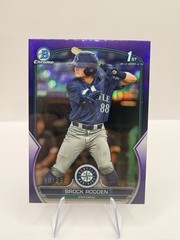 2023 Bowman Draft Chrome Purple Refractor /250 Brock Rodden #BDC-171