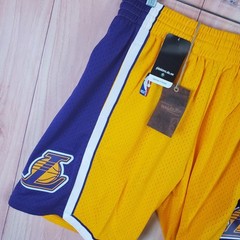 Mitchell & Ness Los Angeles Lakers Mens Basketball Shorts Sz Small Swingman NWT