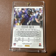 2024 Panini Prizm Deca Prizms Black Shimmer Roquan Smith AUTO 1 of 1