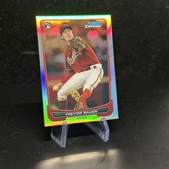 2012 Bowman Chrome #173 Trevor Bauer RC Refractor Diamondbacks