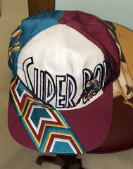 Vintage Super Bowl XXX 1996 Logo 7 NFL Snapback Hat-Arizona-Southwest-Cowboys