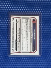2026 Bowman Chrome Justin Gonzales 1st Bowman #BCP-141 Laser Refractor Red Sox