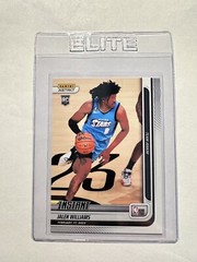 2022-23 Panini Instant NBA Rising Stars #135 JALEN WILLIAMS 1/545 RC Team Joakim