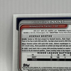 Walker Jenkins 1st Bowman Chrome Insert 2024 Bowman Chrome Baseball #BCP-43