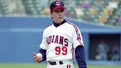 CLEVELAND INDIANS #99 Rick VAUGHN Button Down Jersey Sewn Letters Numbers S-4X