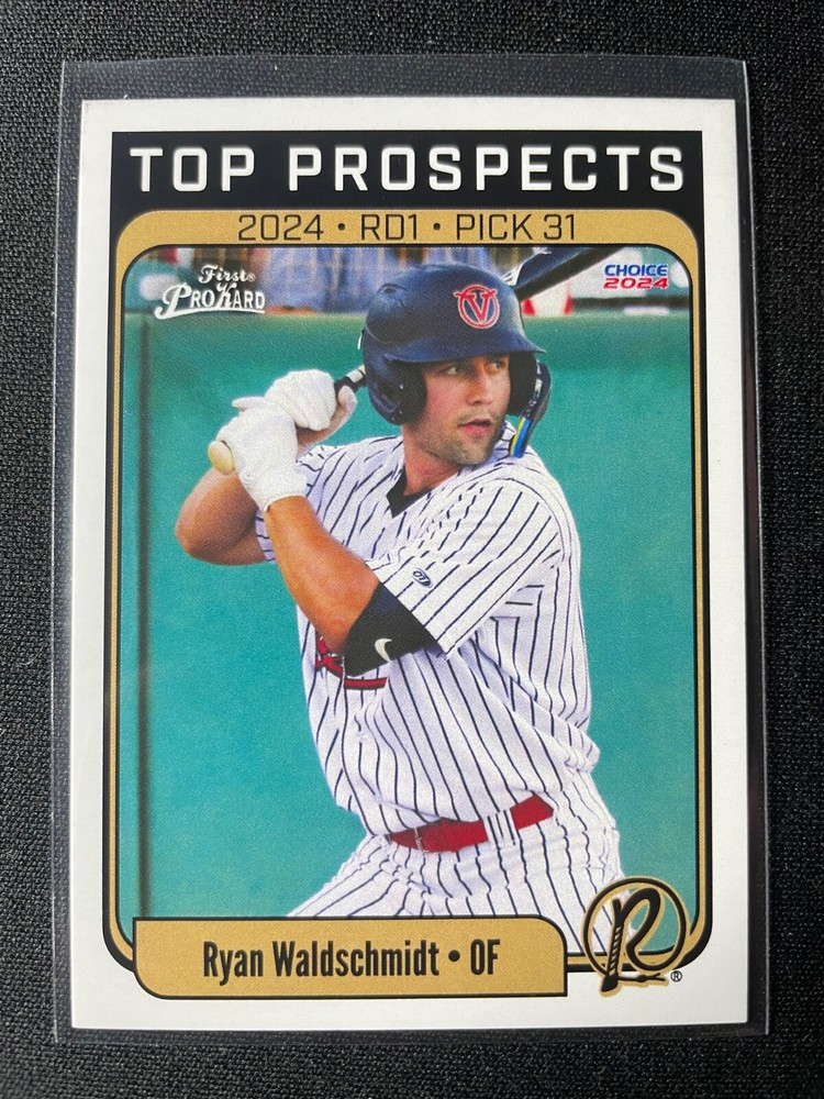 2024 Visalia Rawhide Ryan Waldschmidt Top Prospects (Diamondbacks) 500 MADE!!!