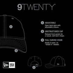 Arizona Diamondbacks MLB Everyday Nylon Black New Era 9TWENTY Adjustable – OSFA