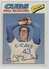 1977 Topps Paul Reuschel #333 Rookie RC 1s87