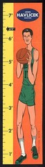 1969 TOPPS RULERS # 9 JOHN HAVLICEK CELTICS VG-EX 533390 (KYCARDS)