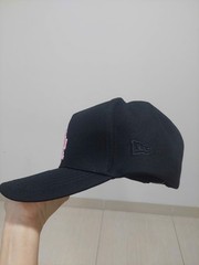 New Era LA Dodgers Hat – Black with Pink Undervisor Anniversary Patch